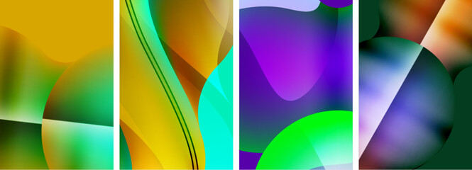 Abstract colors. Abstract backgrounds for wallpaper, business card, cover, poster, banner, brochure, header, website
