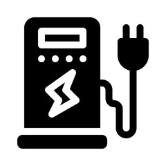 electric glyph icon