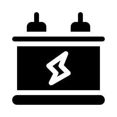 battery glyph icon