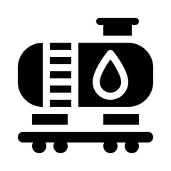 tank glyph icon