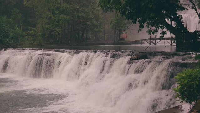 Tinuy-an Waterfalls in Surigao del Sur, Philippines