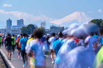 さいたまマラソンの参加者