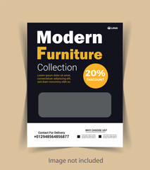 furniture flyer design