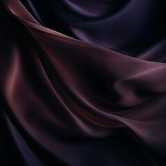 Smooth elegant dark purple silk or satin luxury cloth texture can use as abstract background. Luxurious background design. Violet, purple and pink colors, Space for text or image - obrazy, fototapety, plakaty