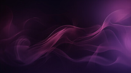 Purple smoke on black background. Abstract background for your design. Violet, purple and pink colors, Space for text or image - obrazy, fototapety, plakaty