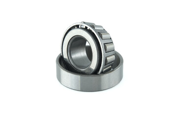 Cylindrical roller bearing isolated on white background