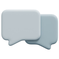 Fototapeta premium bubble 3d render icon illustration