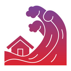 Tsunami Flat Gradient Style