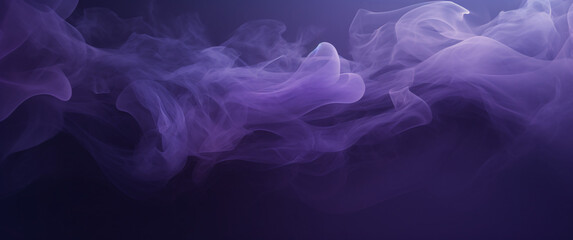 Purple smoke on a black background. Texture. Design element. Violet, purple and pink colors, Space for text or image - obrazy, fototapety, plakaty