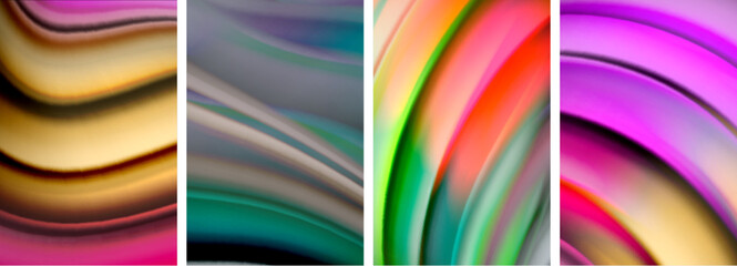 Blurred color line backgrounds. Vector Illustration For Wallpaper, Banner, Background, Card, Book Illustration, landing page