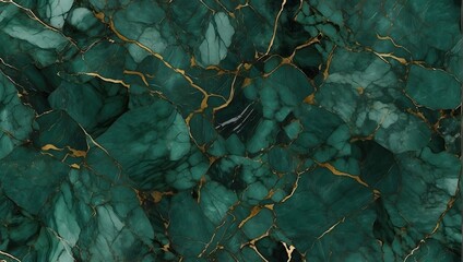 Luxurious green marble texture for a seamless background aesthetic Generative AI
