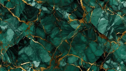 Luxurious green marble texture for a seamless background aesthetic Generative AI