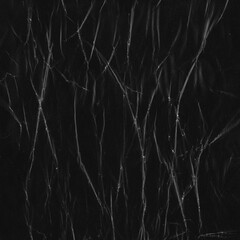 Black old paper background texture. Black paper texture background, crumpled pattern. Distressed texture.