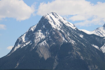 Snowy Peak, Nordegg, Alberta