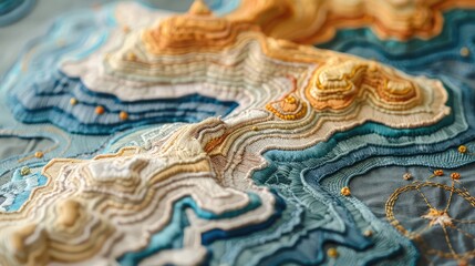 topographical map