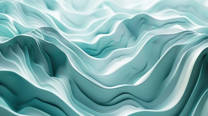 topographic lines, abstract background, Light turquoise