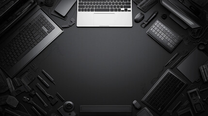 Abstract business background with space for text, perfect for presentations or website banners