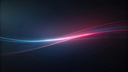 Gradient Motion Lines Abstract Art Background