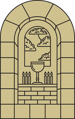 Christian Symbol Illustration