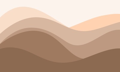 illustration of an background with waves