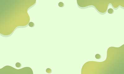 abstract green background with bubbles