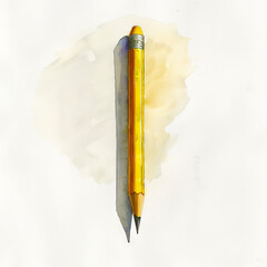 Pencil watercolor