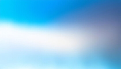 Blue and white gradient graphic. Abstract material with blue and white blur.