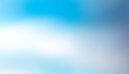 Obraz premium Blue and white gradient graphic. Abstract material with blue and white blur.