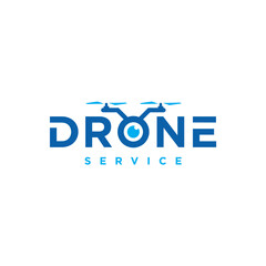 drone service logo tamplate
