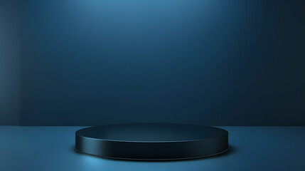Abstract background, Futuristic pedestal for product presentation, Display ,