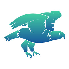 Eagle Flat Gradient Style