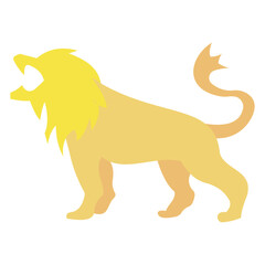 Lion Flat Style
