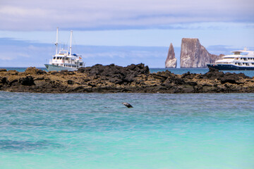 Galapagos islands landscape 