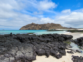 Galapagos islands landscape 