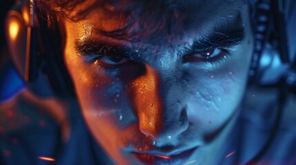 The sweat glistens on the brow of the esports athlete as he competes in a highstakes match his eyes never leaving the screen as he exees a complex strategy.