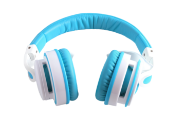 Headphones on Display Isolated On Transparent Background