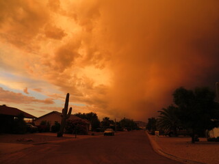 Amazing Summer Haboob Dust Storm in Arizona 
