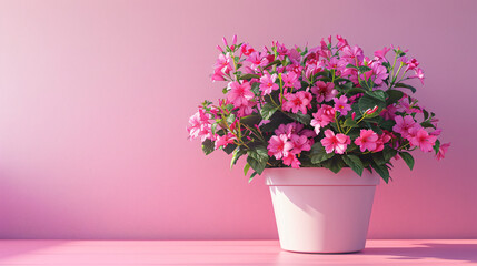 3d rendering of spring flowers