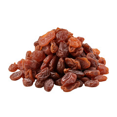 Obraz premium Raisins isolated on transparent or white background, png