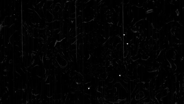 Old Film Overlay. Video Mask with Scratches and Shimmer. Seamless Loop 4K Animation.	