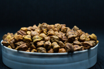 Nutrient Rich Beauty Black Garbanzo Beans in Detail