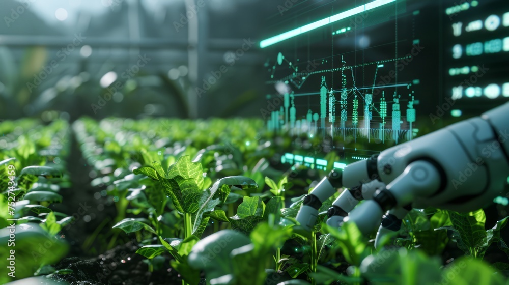 Poster advancements in artificial intelligence and machine learning are transforming to agriculture farming