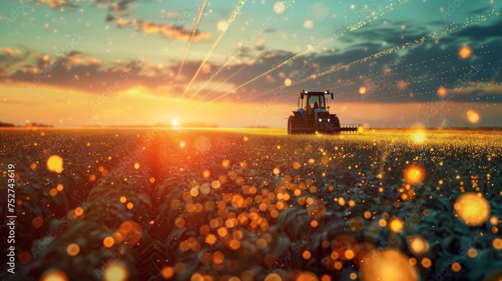 Poster advancements in artificial intelligence and machine learning are transforming to agriculture farming