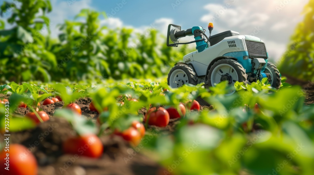 Poster advancements in artificial intelligence and machine learning are transforming to agriculture farming
