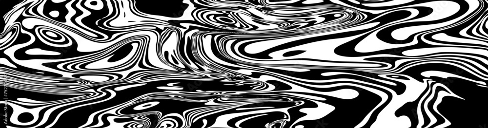 Poster twirl swirl vector background. abstract geometric striped ripple texture. marble or wood texture pat