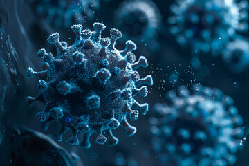 Viral Virus Infection  - obrazy, fototapety, plakaty