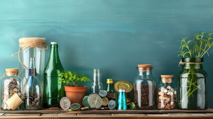 Frugal Living: Strategies for Saving Money and Reducing Waste - obrazy, fototapety, plakaty