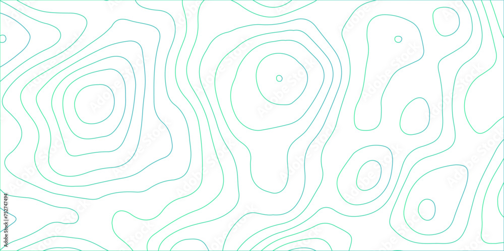 Poster abstract design with seamless pattern with lines topographic map. geographic mountain relief. retro 