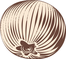 Vintage Engraving Drawing Small Berry