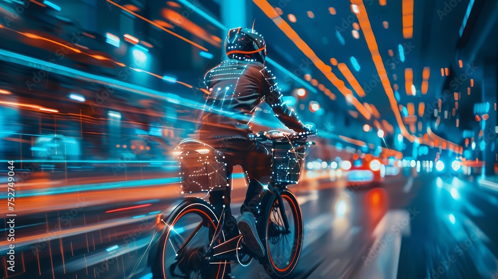 Poster advancements in artificial intelligence and machine learning are transforming to logistic transporta